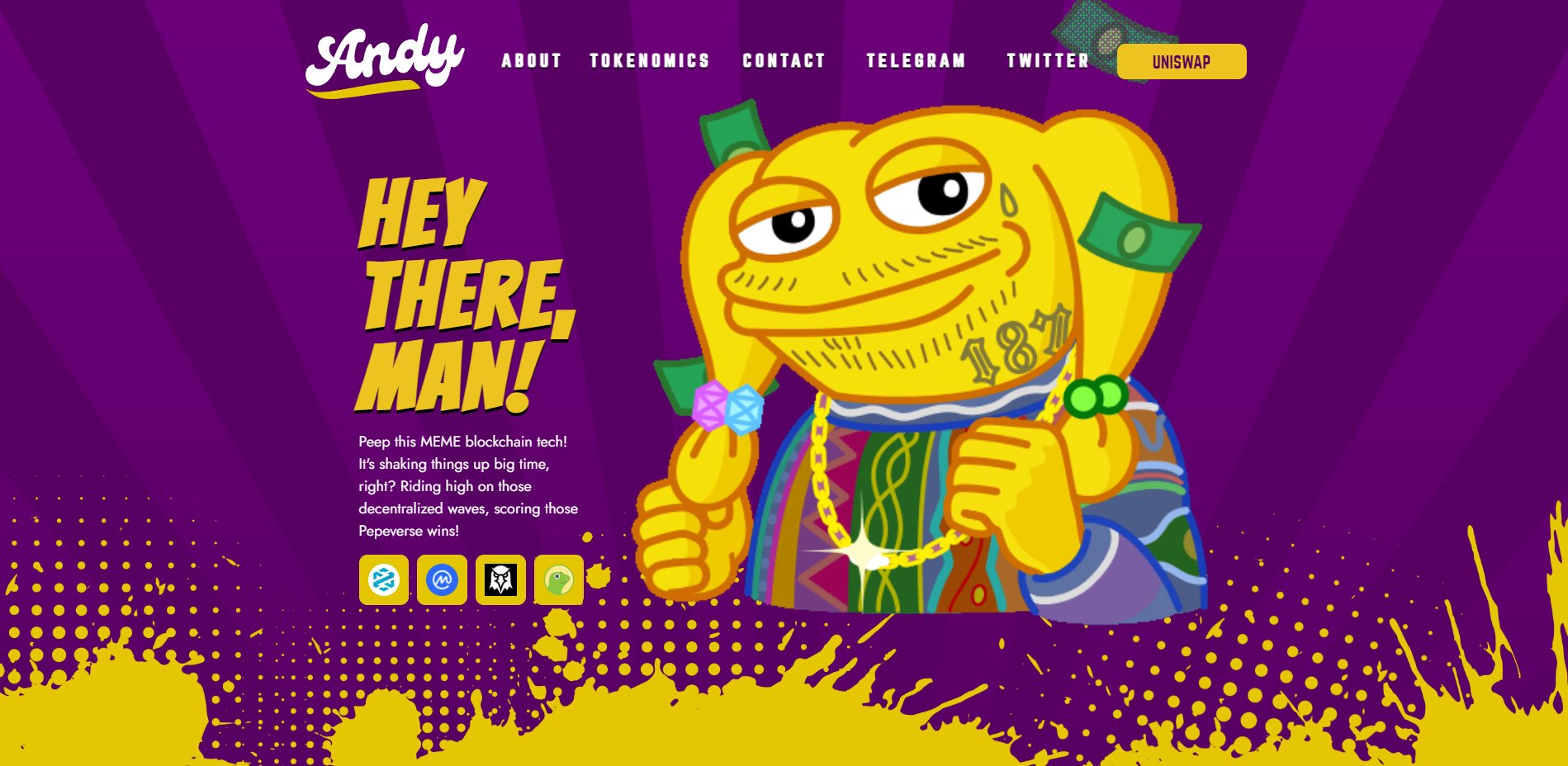 میم کوین Andy چیست همه چیز درباره شت کوین اندی